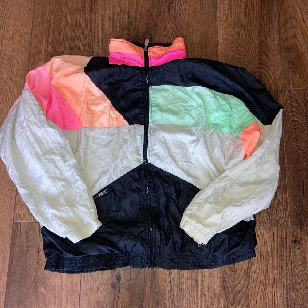 Vintage Sergio Tacchini Multicolor Windbreaker
